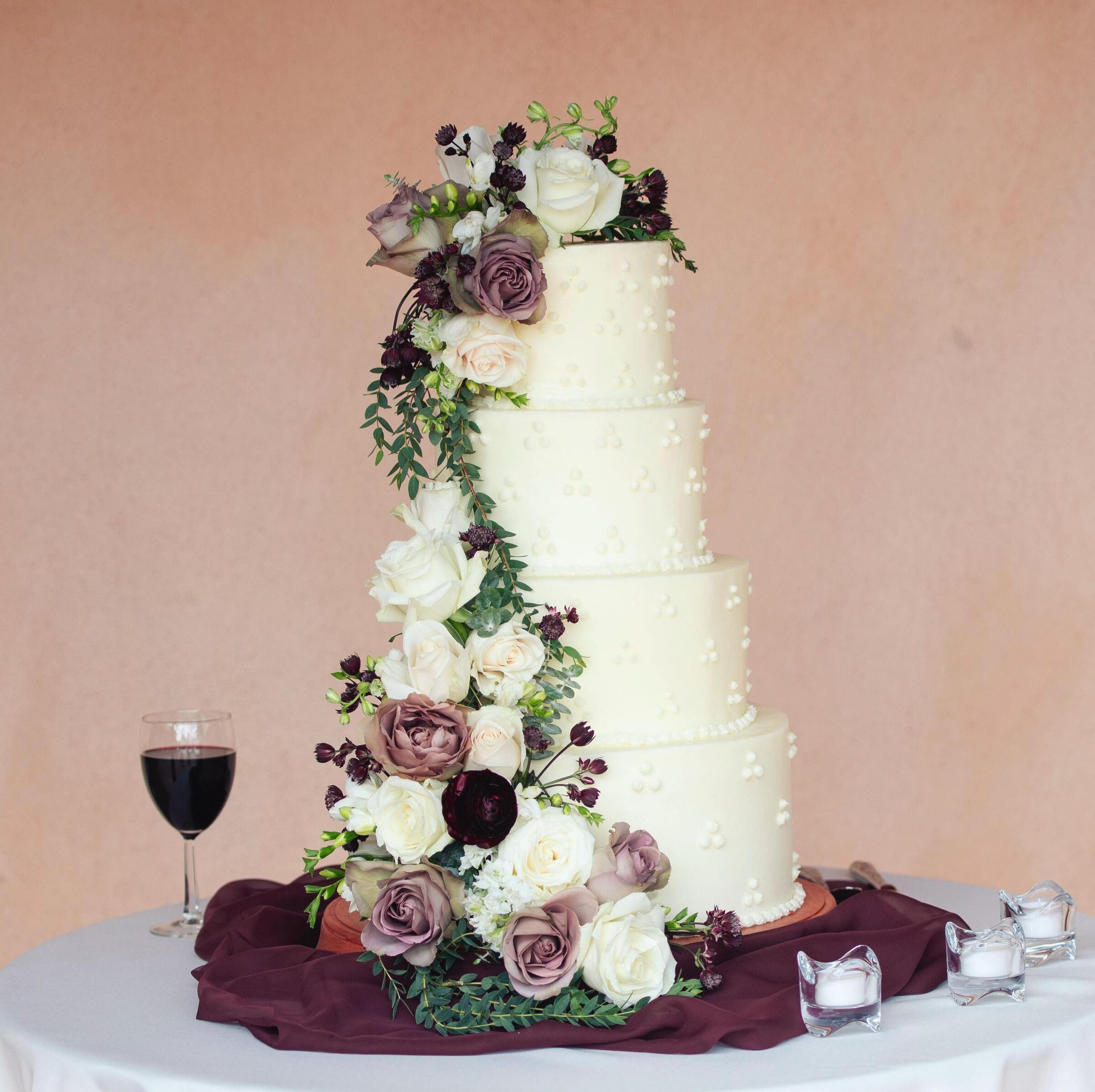 Fondant Wedding Cakes NJ | The Best Custom Fondant Wedding Cake Designs